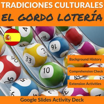 El Gordo: La Lotería de Navidad - Cultural Presentation & Activities (SPA & ENG) | Made By Teachers