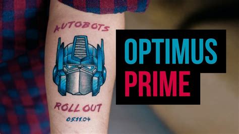 Optimus Prime Logo Tattoo