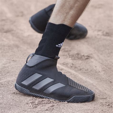 adidas Stycon Laceless Clay Court Shoes - Black | adidas US