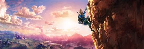 Leaked Zelda promo art hints at a rock-climbing Link - VG247