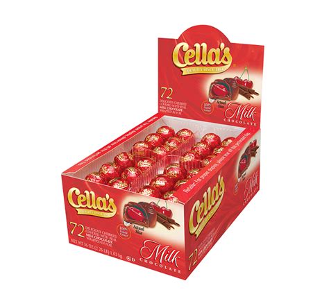 CELLAS CHOC & CHERRIES 72CT - Chocolate - Candy, Mints & Gums - Texas Wholesale