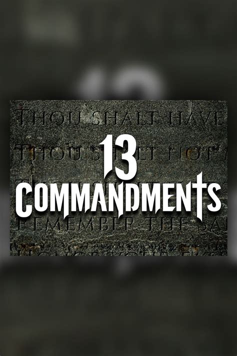 13 Commandments | Netflix Wiki | Fandom