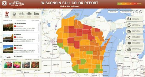 Fall Colors 2024 Map - Blair Chiarra