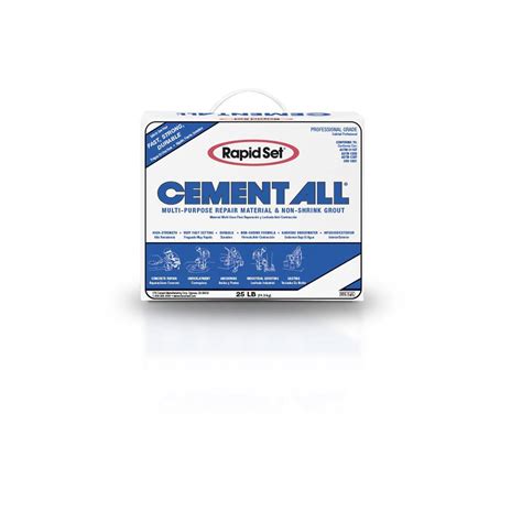 Rapid Set 25 lb. Cement All Multi-Purpose Construction Material-02020025 - The Home Depot