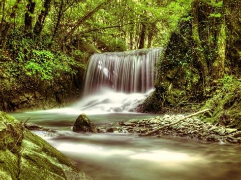 Serene.. | Waterfall, Landscape, Fountains