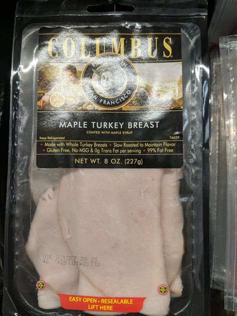 Columbus Smoked Maple Turkey Breast – We'll Get The Food