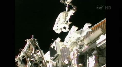 Sunita Williams creates record with spacewalk - Rediff.com News