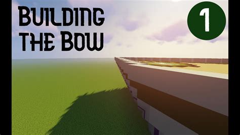 Minecraft Cruise Ship Tutorial 1: Bow - YouTube