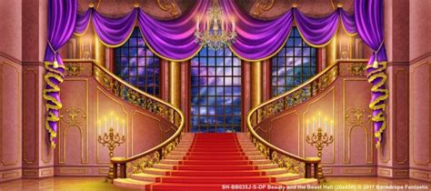 Beauty and the Beast Backdrops for Rent | Music Theatre International