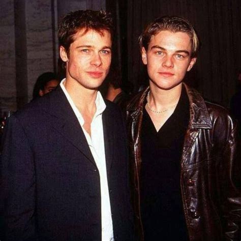 Rare Photographs of Leonardo DiCaprio, Johnny Depp and Brad Pitt All Together in the Early 1990s ...