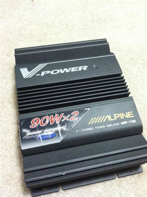 Purchase ALPINE V-POWER 2/1 CHANNEL POWER AMP MRP-T130 in Battle Ground, Washington, US, for US ...