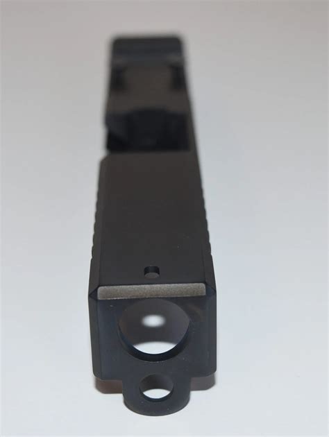 Glock 19 RMR Cut Black DLC Slide with Cover Plate | 3CR Tactical