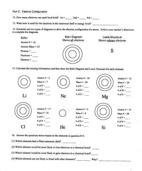 Worksheet Chemical Bonding Ionic And Covalent