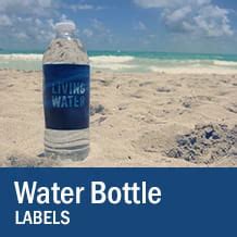 Water Bottle Labels - Download & Print