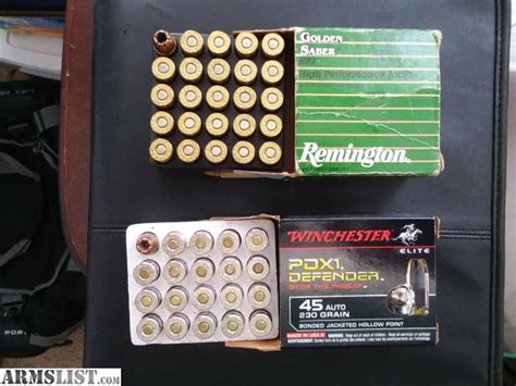 ARMSLIST - For Sale: 45 ACP Hollow point Ammo