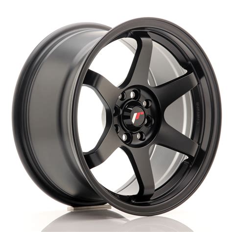 Japan Racing JR Wheels JR3 16x8 ET25 4x100 4x108 Black - JDMDistro - Buy JDM Parts Online ...