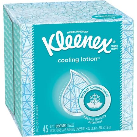 Kleenex Cooling Lotion Tissues