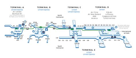 Houston International Airport Map