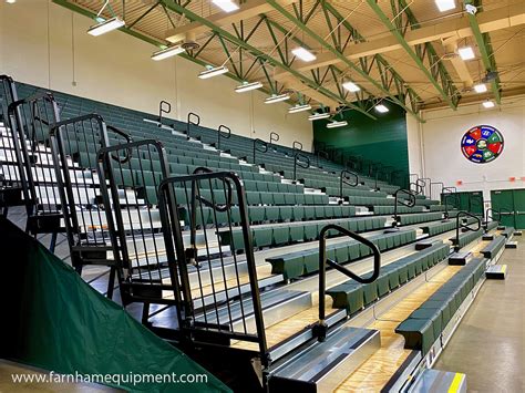 Medina City Schools Replaces Bleachers at High School