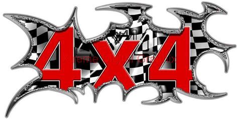 4x4 Decal Stickers | Xtreme Digital GraphiX