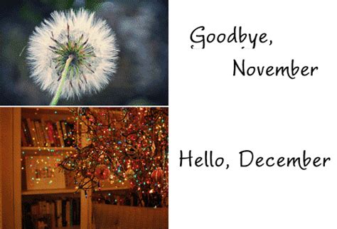 Goodbye November, Hello December Pictures, Photos, and Images for ...