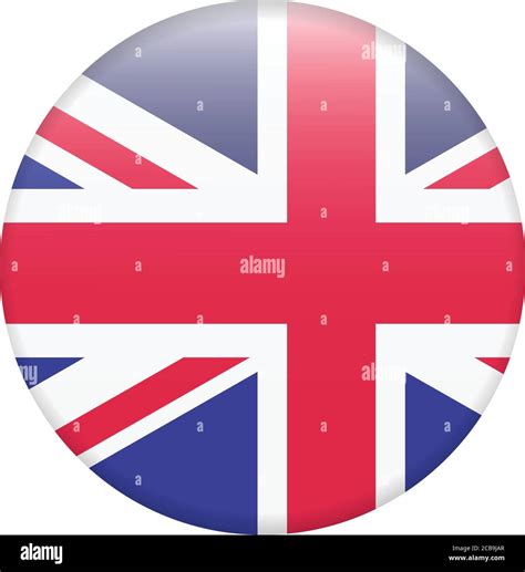 Vector - United Kingdom Flag Glossy Button Stock Vector Image & Art - Alamy