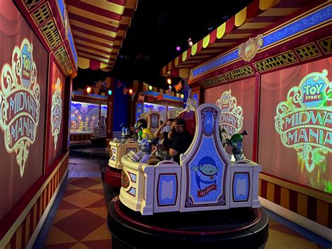 PHOTOS, VIDEO: Toy Story Midway Mania Reopens with Plexiglass & Physical Distancing at Disney ...