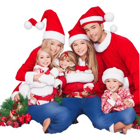 christmas family pic 24635721 PNG