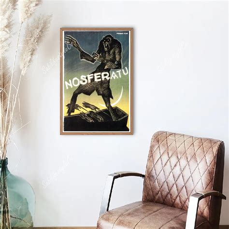 Nosferatu Movie Advertising Vintage Poster Horror Movie - Etsy