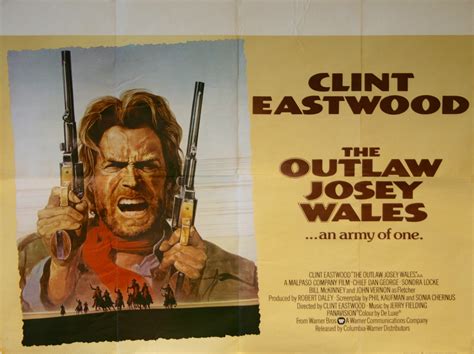 The Outlaw Josey Wales - Vintage Movie Posters