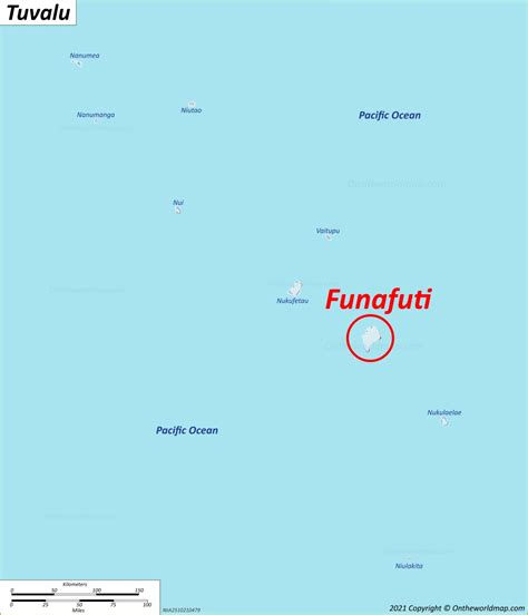 Funafuti Map | Tuvalu | Detailed Maps of Funafuti and Vaiaku