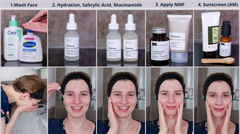 The Ordinary Skincare Routine for Oily Acne Prone Skin - YouTube