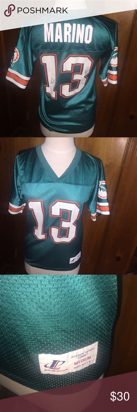 Dan Marino Miami Dolphins #13 jersey kids 10/12 M | Clothes design, Dan ...