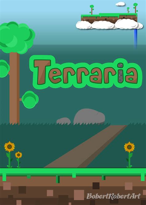 Terraria Forest biome by BobertRobertArt on DeviantArt