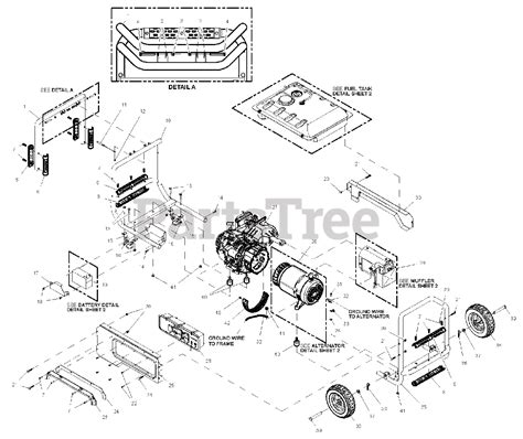 Generac XT8000 (0064330) - Generac Portable Generator (SN: 8363126 - 9498381) (2015) EV XT8000E ...