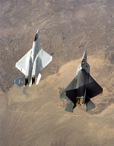 supersonic-youth: YF-23 and YF-22 Military Jets, Military Weapons, Military Aircraft, Air ...