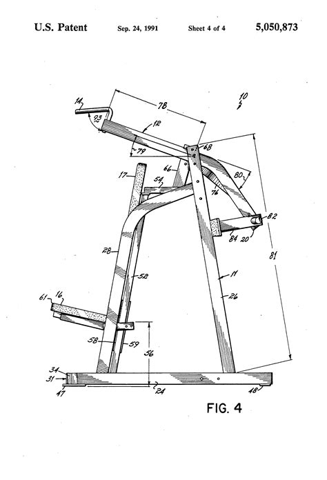 Patent US5050873 - Pulldown exercise machine - Google Patents