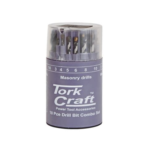 TORK CRAFT 18PC DRILL BIT COMBO SET - BRIGHTS Hardware | Shop Online