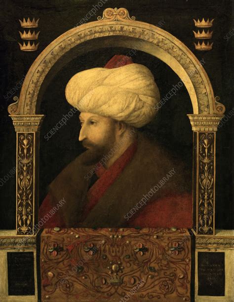 Sultan Mehmed II, portrait in oils. - Stock Image - C058/4117 - Science ...