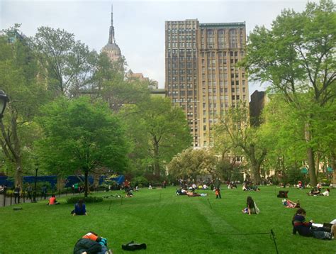 Let's Talk About Madison Square Park in the Spring, and Public Art