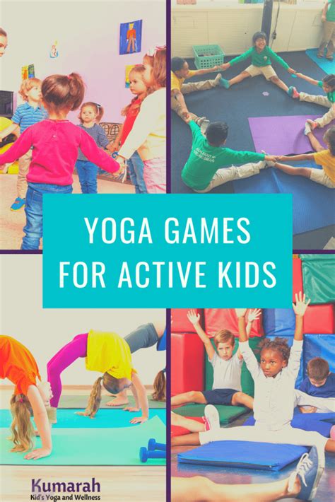 Yoga Games for Kids: Active Kids Yoga Group Games : Kumarah