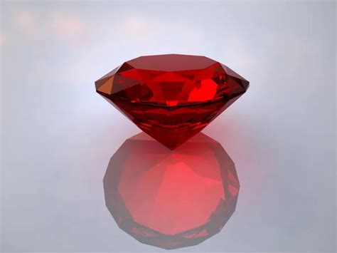 Ruby - red crystal — Stock Photo © Ice-Storm #1098014