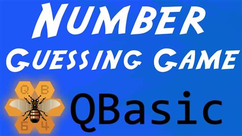 Number Guessing Game - QBasic: Tutorial 16 - YouTube