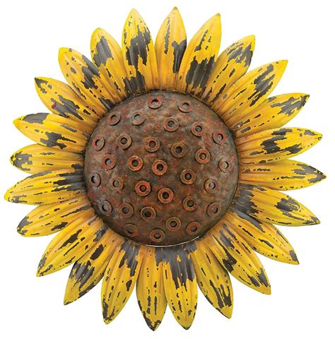 15 Ideas of Metal Sunflower Wall Art