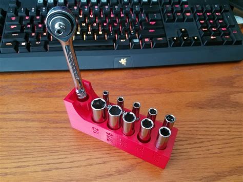 3D Printed 10 Piece Micro Ratchet Driver Set Holder by quirkymojo ...