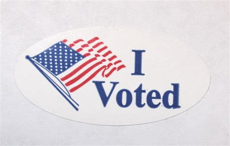 A Brief History of the "I Voted" Sticker