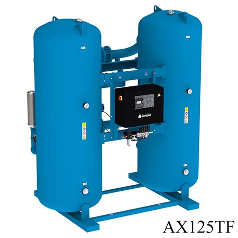 CompAir AX125TF Twin Tower Heatless Desiccant Dryers at best price in Ahmedabad