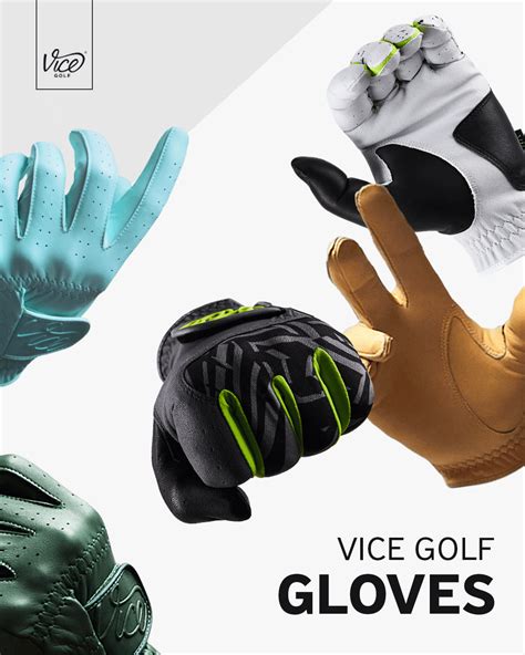 Vice Golf: VICE GOLF GLOVES: Get A Grip! | Milled