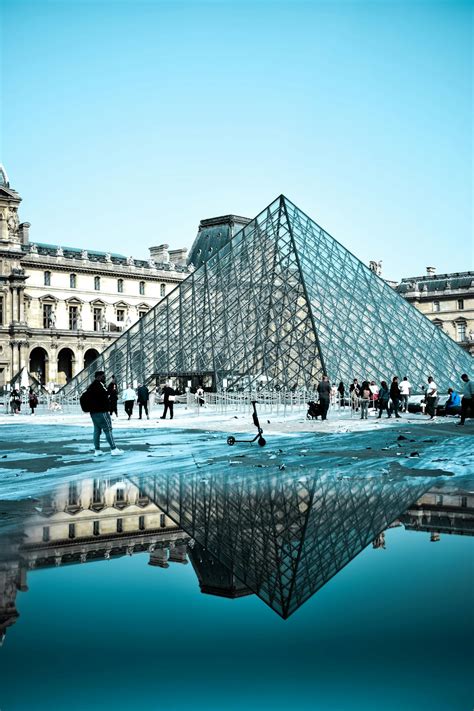 People Around Louvre Museum · Free Stock Photo