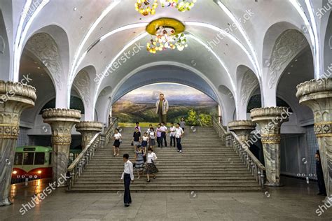 Pyongyang Metro Editorial Stock Photo - Stock Image | Shutterstock